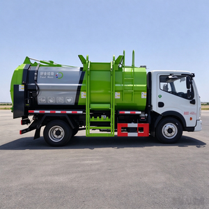 Camión de basura para residuos de cocina Dongfeng Dolica 4*2 de bajo precio, impulsado por diésel, para la recolección de residuos urbanos. - Product Image 1