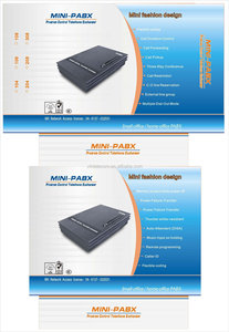 Système de commutation téléphonique PABX MS108 / MS208 MS308 pour bureau SOHO, système PBX analogique MS108 / 208 / 308 - Product Image 6