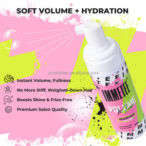 IMMETEE 200ml <span class=keywords><strong>Mousse</strong></span> Coiffante Volumisante Fixation Moyenne pour <span class=keywords><strong>Cheveux</strong></span> <span class=keywords><strong>Fins</strong></span> – Marque Privée Vente en Gros - Product Image 3