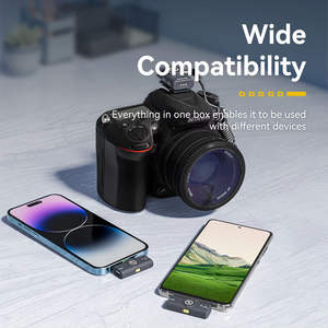 Micrófono Lavalier Inalámbrico Hollyland <span class=keywords><strong>Lark</strong></span> M2 Combo con Cancelación de Ruido, 30H de Duración, para Smartphone, iPad, Cámaras DSLR y Videocámaras - Product Image 6