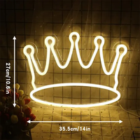 Letrero de Neón Personalizable con Retroiluminación LED de Aluminio Decorativo para Publicidad y Empresas