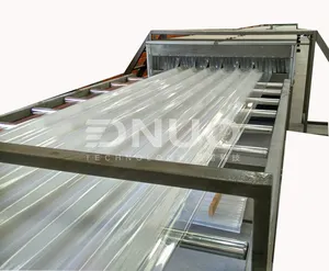 FRP Fiber Glass Corrugated Roofing Sheet Fiber Tile Making Machine