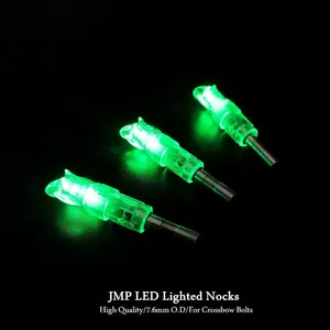 도매 양궁 조명 nock id7.6mm 석궁 볼트 nock led 조명 화살표 nock 리 커브 활 사냥 및 촬영