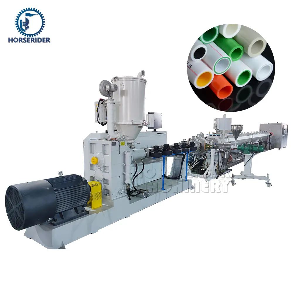 110mm 140mm ppr hdpe pp pe machine d'extrusion de tuyaux en plastique pe pp extrudeuse de tuyaux faisant la machine