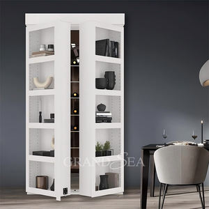 Estantería Blanca Interior, Habitación Secreta Invisible, Estanterías <span class=keywords><strong>de</strong></span> <span class=keywords><strong>Madera</strong></span> Maciza, Puerta Oculta <span class=keywords><strong>para</strong></span> Librería, <span class=keywords><strong>Puertas</strong></span> Ocultas Tipo Murphy - Product Image 6