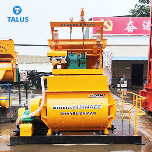 Caja de cambios de doble eje forzado de acción forzada <span class=keywords><strong>750</strong></span> mezcladora de concreto de ejes gemelos por lotes - Product Image 5