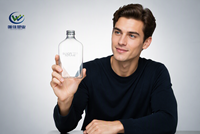 Bouteille de boisson personnalisée en PET de 500 ml/16 oz avec bouchon à vis et logo personnalisé pour le café froid et l'emballage de liquides