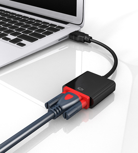 Кабель-конвертер HDMI-VGA 16 см с аудиовыходом и преобразователем питания для ТВ и компьютера, кабель ABS HD с выходным интерфейсом 3.55 и <span class=keywords><strong>Micro</strong></span> <span class=keywords><strong>USB</strong></span> - Product Image 6