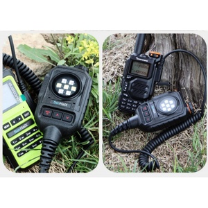 Mini microphone portable <span class=keywords><strong>K</strong></span>-Head Type-C pour radios SENHAIX 8800 <span class=keywords><strong>8600</strong></span> QUANSHENG UV-K5 BaoFeng avec éclairage SOS rouge et bleu et son fort - Product Image 3