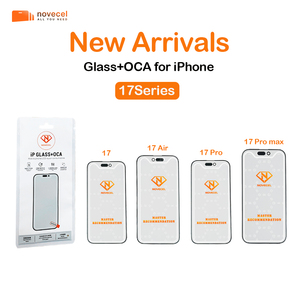 Vetro Touch Screen Novecel ORI con Colla OCA per <span class=keywords><strong>iPhone</strong></span> 16 15 <span class=keywords><strong>14</strong></span> 13 12 17 <span class=keywords><strong>Pro</strong></span> <span class=keywords><strong>Max</strong></span>, Vetro Esterno Frontale LCD per Sostituzione Telefono Cellulare - Product Image 4