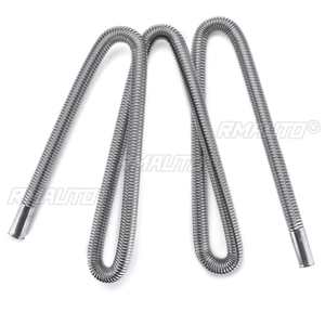 Tuyau d'échappement de chauffage de stationnement pour voiture de 250 cm avec colliers de serrage, en acier inoxydable, pour chauffage diesel - Product Image 4