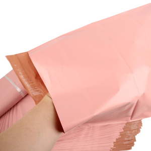 Bolsa de embalaje exprés reforzada, bolsa de embalaje exprés de color, bolsa de embalaje logístico al por mayor, bolsa de envío rosa impermeable - Product Image 1