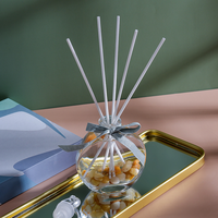Coffret Cadeau Diffuseur de Parfum à Bâtonnets Molly Glory pour la Saint-Valentin, Huile Essentielle de Luxe, Pierres Guérisseuses, DIY