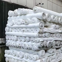 Tissu satiné 100 % polyester ultra doux, résistant à l'abrasion, infroissable, anti-bouloches, anti-déchirures, poids moyen, directement de l'usine