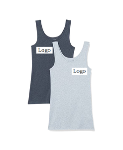 Wholesale <b>Woman</b> Slim-Fit Polyester Tank <b>Top</b> Breathable Essentials Casual Style with <b>Sequined</b> Decoration Custom Logo Sublimation - Product Image 4