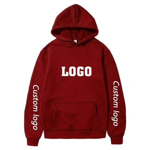 Sweat à capuche personnalisé pour homme avec logo, poche kangourou, broderie, imprimé à carreaux, tissu polaire respirant, multicolore, décontracté, hiver - Product Image 6
