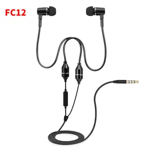 2020 Best Verkopende Emf Stralingsafscherming Luchtbuis Hoofdtelefoon 3.5Mm Jack Bedrade Muziek Headset Voor Samsung