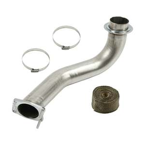 3.5 inch downpipe thép không gỉ hệ thống ống xả cho 2017-2023 l5p 6.6l Duramax diesel - Product Image 6