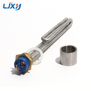 LJXH Élément de chauffe-eau électrique <span class=keywords><strong>à</strong></span> vis de type U Acier inoxydable 201 DN25 Filetage 1 pouce 1KW/2KW/3KW/4KW/6KW <span class=keywords><strong>Chauffage</strong></span> par immersion - Product Image 1