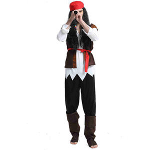 Venta caliente Halloween pirata capitán marinero rey ropa el <span class=keywords><strong>erizo</strong></span> fiesta <span class=keywords><strong>disfraz</strong></span> actuación <span class=keywords><strong>disfraz</strong></span> - Product Image 2
