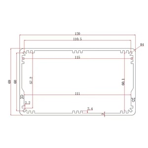 120*69 Aluminum Alloy <strong>Enclosure</strong> IP65 Outdoor Professional Manufacturer <strong>Customized</strong> for PCB Electronics OEM/ODM - Product Image 6