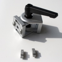 Connecteur de profilé en aluminium 40x40 avec poignée, joint pivotant 4040, vente en gros à prix d'usine