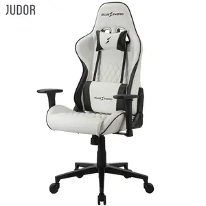 Judor Dreh-Leder-Led-Spielstuhl rgb einstellbar PC Computerlicht Spiel-Rennstühle Büromöbel