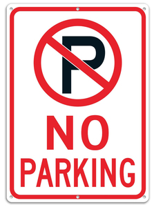 لافتة ألومنيوم PVC مخصصة عالية الجودة لافتة منع الركن متينة - Product Image 2