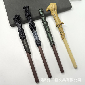 Logo bút Hermione bút bi viết Cây Đũa phép có thể thay thế đạo cụ cầm tay voldemort Quà Tặng làm bằng nhựa và kim loại - Product Image 2