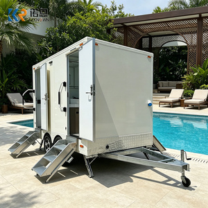 Remorque WC mobile VIP de luxe, toilettes portables de luxe, salle de bain mobile de luxe - Product Image 2