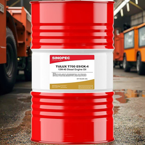 Lubrifiant industriel à huile pour moteur diesel Sinopec T700 <span class=keywords><strong>API</strong></span> CH-<span class=keywords><strong>4</strong></span> 15W-40 pour camions lourds et machines de construction - Product Image 2