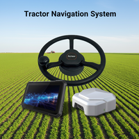 Navigateur GPS robuste Liangtian IP67 pour tracteur, RTK haute précision 2,5 cm, compatible 12V/24V, garantie 1 an, export