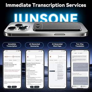 Nouveau Enregistreur Vocal Intelligent IA 2026 : Enregistrement d'appels en temps réel vers du texte, longue autonomie, idéal pour les réunions, l'apprentissage, les affaires et l'éducation - Product Image 3