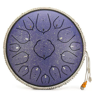 Tamburo Etereo D, Tamburo della Nascita della Memoria, Tamburo a Lingua, Tamburo Anti-Stress, Strumento a Percussione, Disco Cavo Colorato per Batterista - Product Image 5