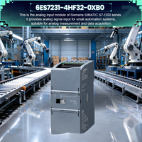 Controlador de Programación PLC Siemens SIMATIC S7-1200 6ES7231-4HF32-0XB0 100% Original, Módulo de Extensión de Entrada Analógica SM1231