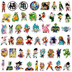 动漫DBZ笔记本吉他手提箱防水涂鸦卡通贴纸50件/包 - Product Image 4