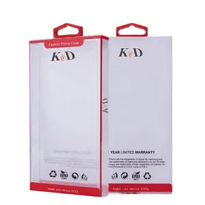 Scatola per cassetti Kraft personalizzata scatola per imballaggio custodia per cellulare confezione in PVC/PET