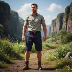 Shorts de travail style Bermuda pour hommes, usage industriel - Product Image 3
