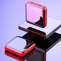 Cargador Portátil Pequeño con Pantalla Digital, 10000mAh 20000mAh, Carga Rápida Tipo-C USB, para Viajes al Aire Libre