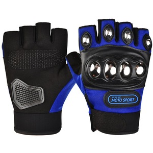 Gants d'équitation de qualité supérieure personnalisés <span class=keywords><strong>moto</strong></span> vélo demi-doigt Sport hommes femmes gants de course en montagne - Product Image 4