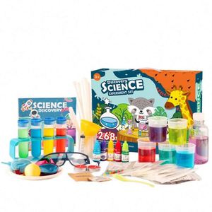 Ensemble de 268 pièces de pâte à modeler et de slime, kits d'expériences scientifiques pour enfants, petits jouets Frontier pour enfants, fabriqué en Chine - Product Image 1