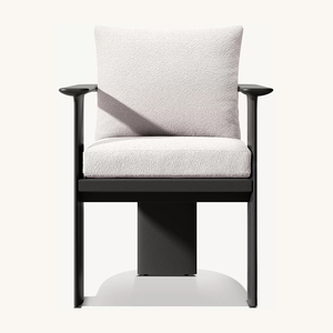 Ensemble de salle à manger d'extérieur en aluminium, chaises et table de jardin pour hôtel et terrasse - Product Image 5