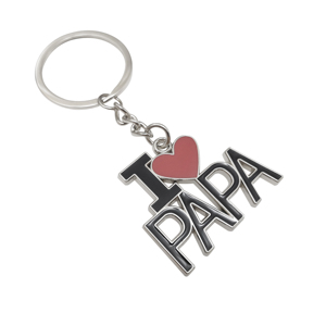 Regalos para el Día del Padre y del Día de la Madre, Llaveros con la Frase 'I Love Papa/DADA' 'I LOVE MAMA/MOM' - Product Image 2