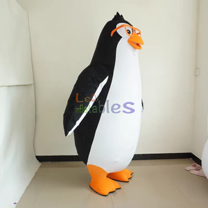 <span class=keywords><strong>Pingouin</strong></span> de 2m avec lunettes Mascotte gonflable Série d'animaux de dessin animé Costume de mascotte <span class=keywords><strong>pingouin</strong></span> de <span class=keywords><strong>Madagascar</strong></span> gonflable pour marcher - Product Image 5