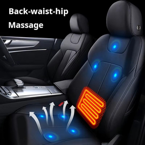 Taşınabilir Tam Vücut Isıtmalı Rahatlatıcı Sırt Elektrikli Shiatsu Masaj Minderi Koltuk Araba Masaj Koltuğu Kılıfı Ev Sandalyesi için - Product Image 2