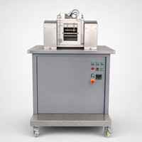 Máquina de Peletización de Plástico de Laboratorio, Molino de Dos Rodillos, Mezcladora de Compuestos de PVC, PE, PP, Granuladora con Calentamiento Eléctrico, CE ISO