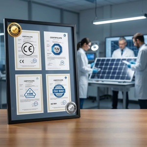 Panneaux solaires photovoltaïques de <span class=keywords><strong>balcon</strong></span> de classe 1 en stock en Europe, 800W, micro-onduleur, panneaux entièrement noirs, préinstallés, prêts à l'emploi - Product Image 3