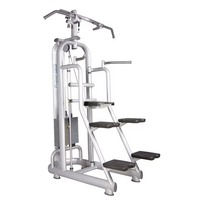 ASM-T1019 Entraîneur de barres simples et doubles en acier de haute qualité avec assistance pour tractions et dips