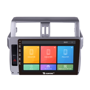 Thiết Bị Định Vị GPS Cho Xe Hơi Toyota Land Cruiser Prado 2014-2017 10 Inch Bộ Điều Hướng GPS Quad-Core Kép 2 Din 8 Cho Xe Hơi - Product Image 2