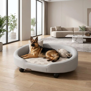Cama Extra Grande de 126 cm para Perros de Razas Gigantes |   Sofá Cama Extra Grande para Mascotas, Resistente y Duradero, para Perros <span class=keywords><strong>Labrador</strong></span> y Golden Retriever - Product Image 1